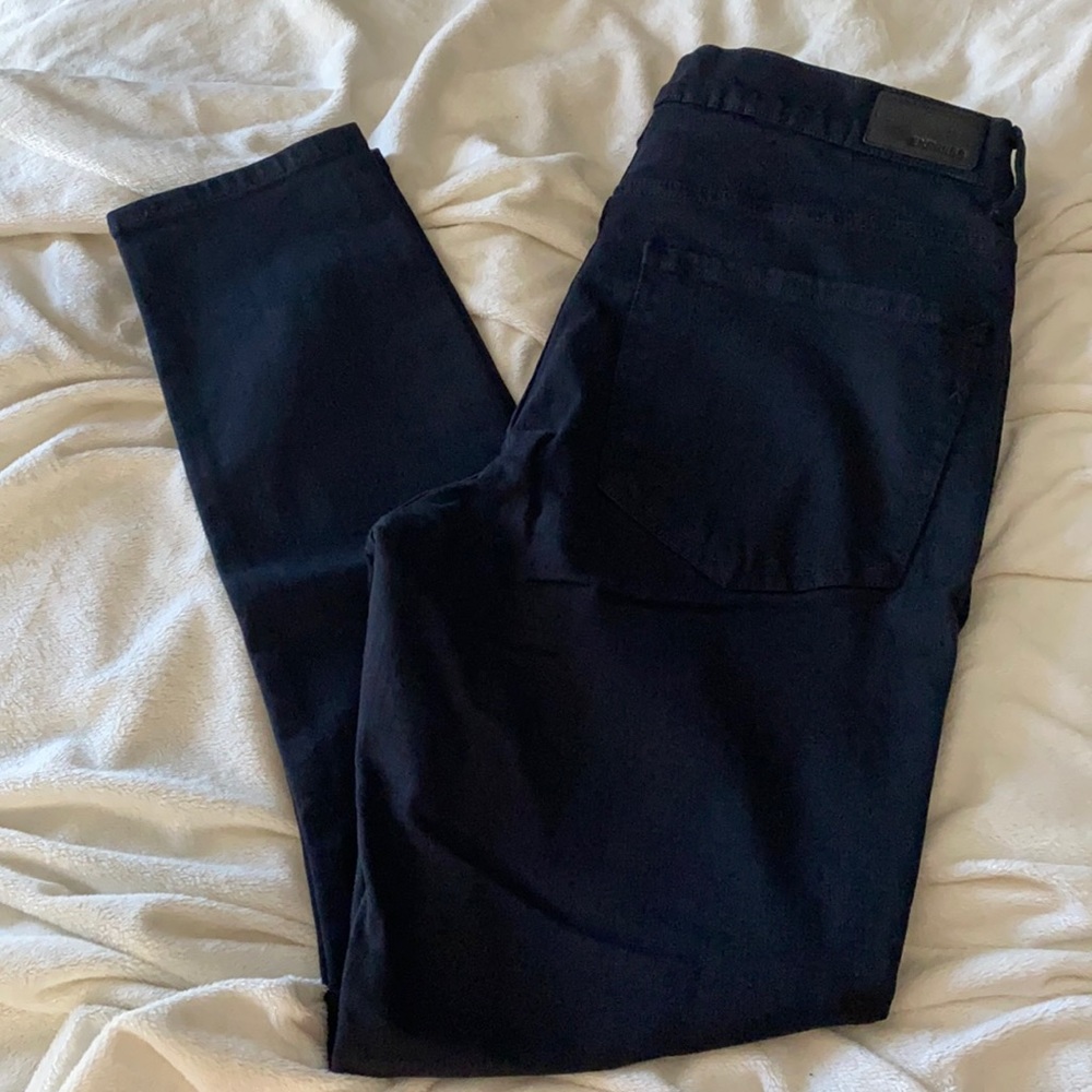 Express Denim Perfect Black High Rise Ankle Legging Jeans